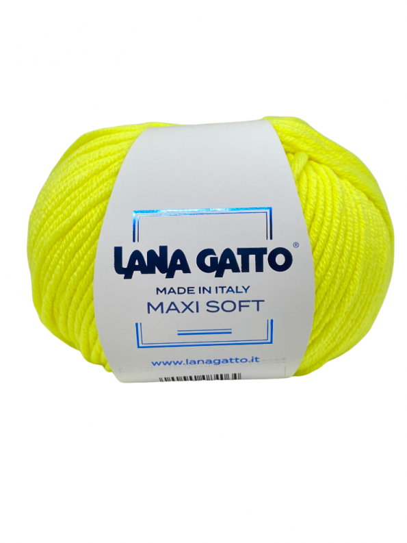 Lana Gatto Maxi soft NEON geltona K
